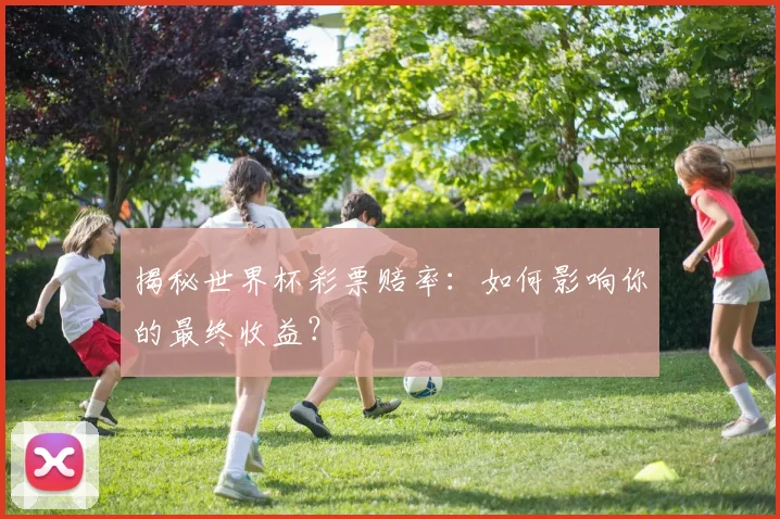 揭秘世界杯彩票赔率：如何影响你的最终收益？
