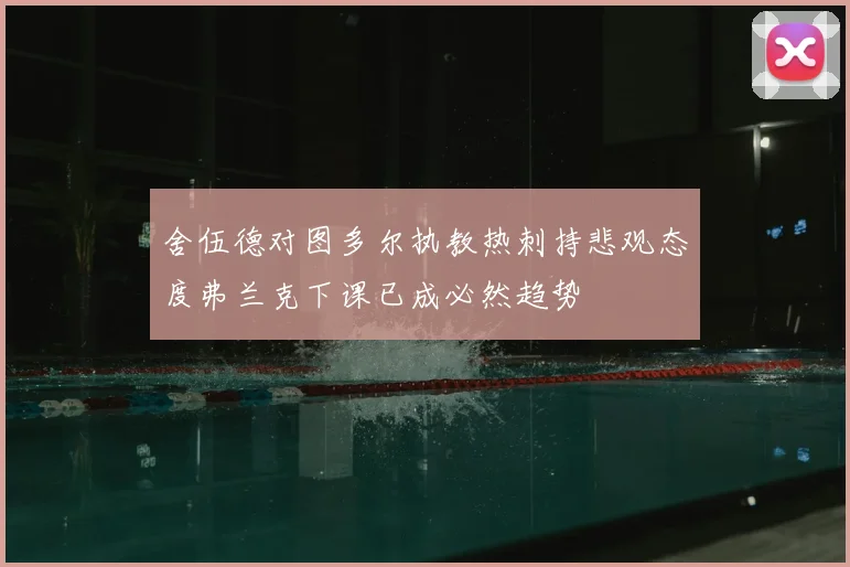 舍伍德对图多尔执教热刺持悲观态度弗兰克下课已成必然趋势